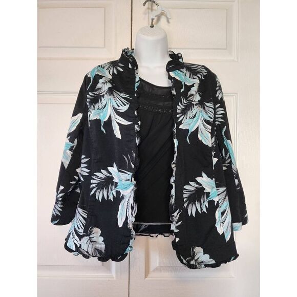 Chico's Floral Blazer - Picture 3 of 5
